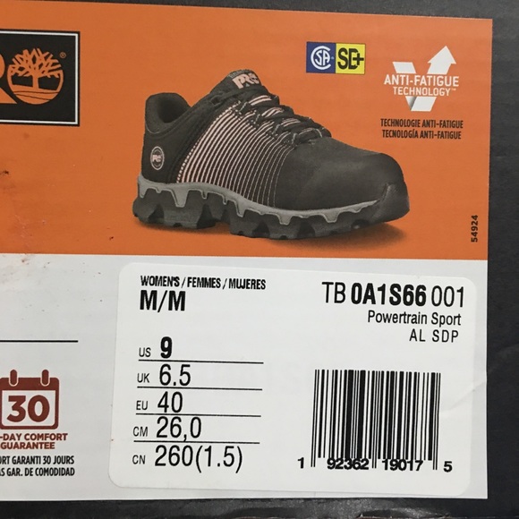 TIMBERLAND PRO POWERTRAIN SPORT ALLOYTOE ESD SHOES - Picture 6 of 9